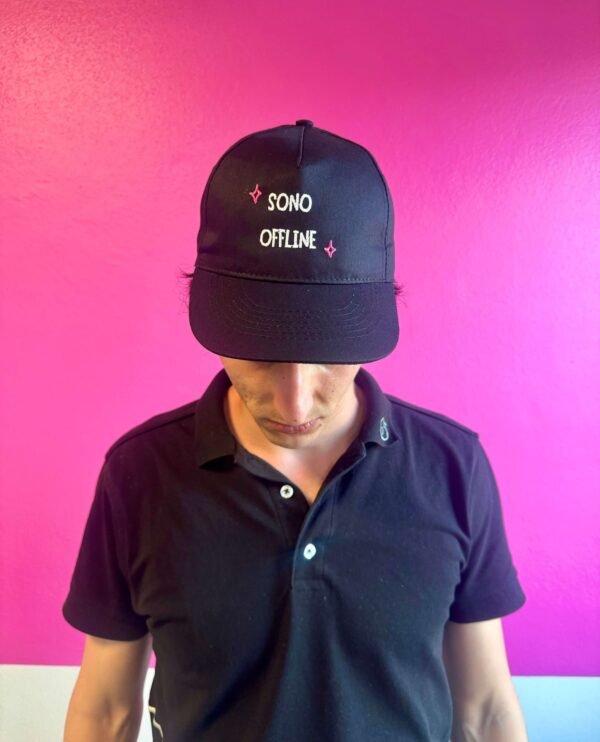 Cappello “SONO OFFLINE" - immagine 4