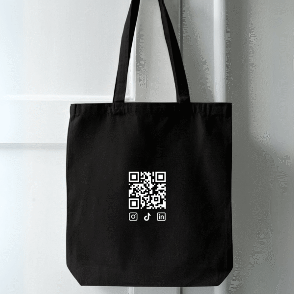 Borsa shopper "PENSATI OUT OF OFFICE" - immagine 2