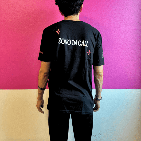 T-shirt "SONO IN CALL" - immagine 2